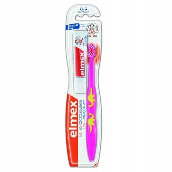 Cvičný zubná kefka pre deti od 0-3 rokov